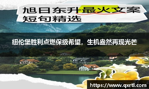 纽伦堡胜利点燃保级希望，生机盎然再现光芒